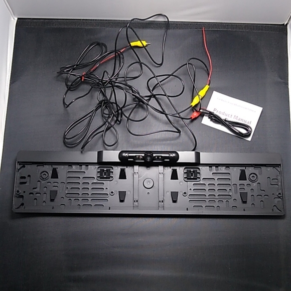 Like New European Car License Plate Rearview Camera - Picture 2 of 4